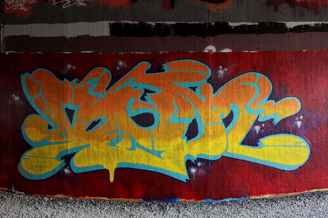 Graffiti Wall in Bochum - Photo by Marksman1909 - VONK (2015)