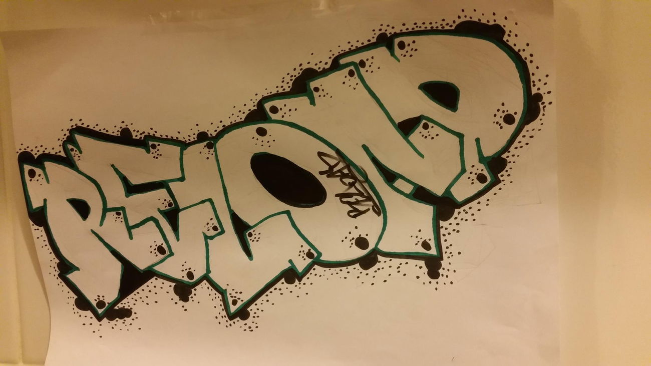 Graffiti Wall - Photo by Marksrougi