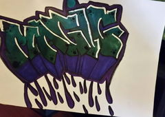 Graffiti Wall - Photo by Marksrougi (2016)