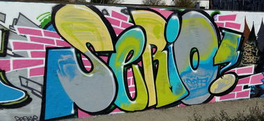 Graffiti Wall in France - Photo by MartyMcfly (2015)