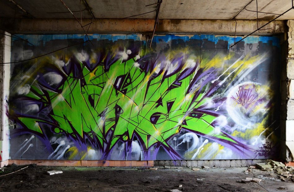 Graffiti Wall - Photo by Marvel_9