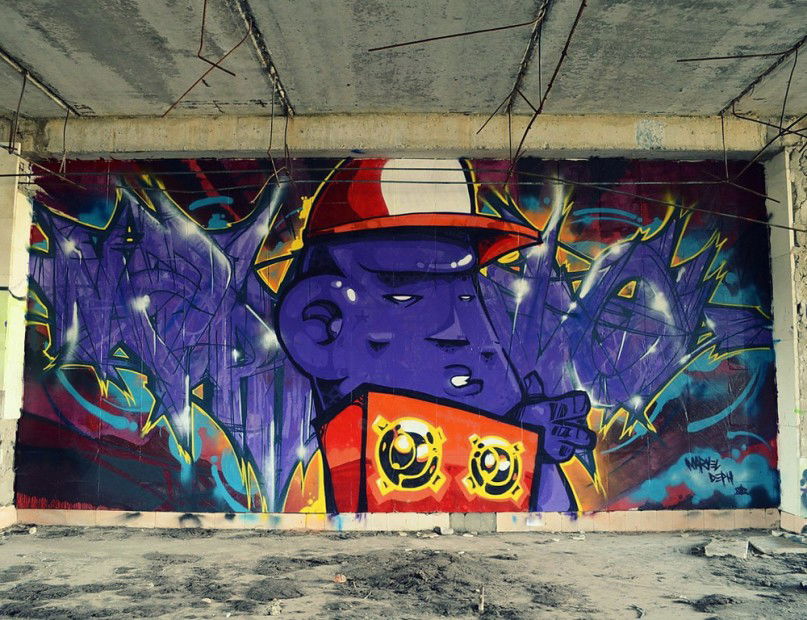 Graffiti Wall - Photo by Marvel_9