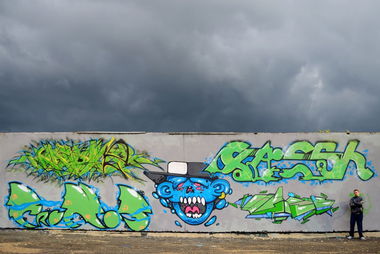 Graffiti Wall - Photo by Marvel_9