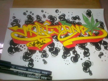 Graffiti Sketch - Photo by MarvologyArt