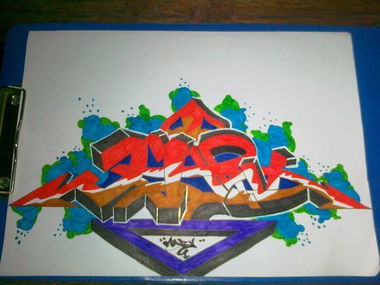 Graffiti Sketch - Photo by MarvologyArt