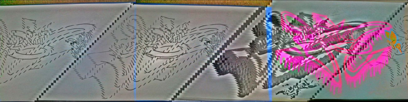 Graffiti Sketch - Photo by MarvologyArt