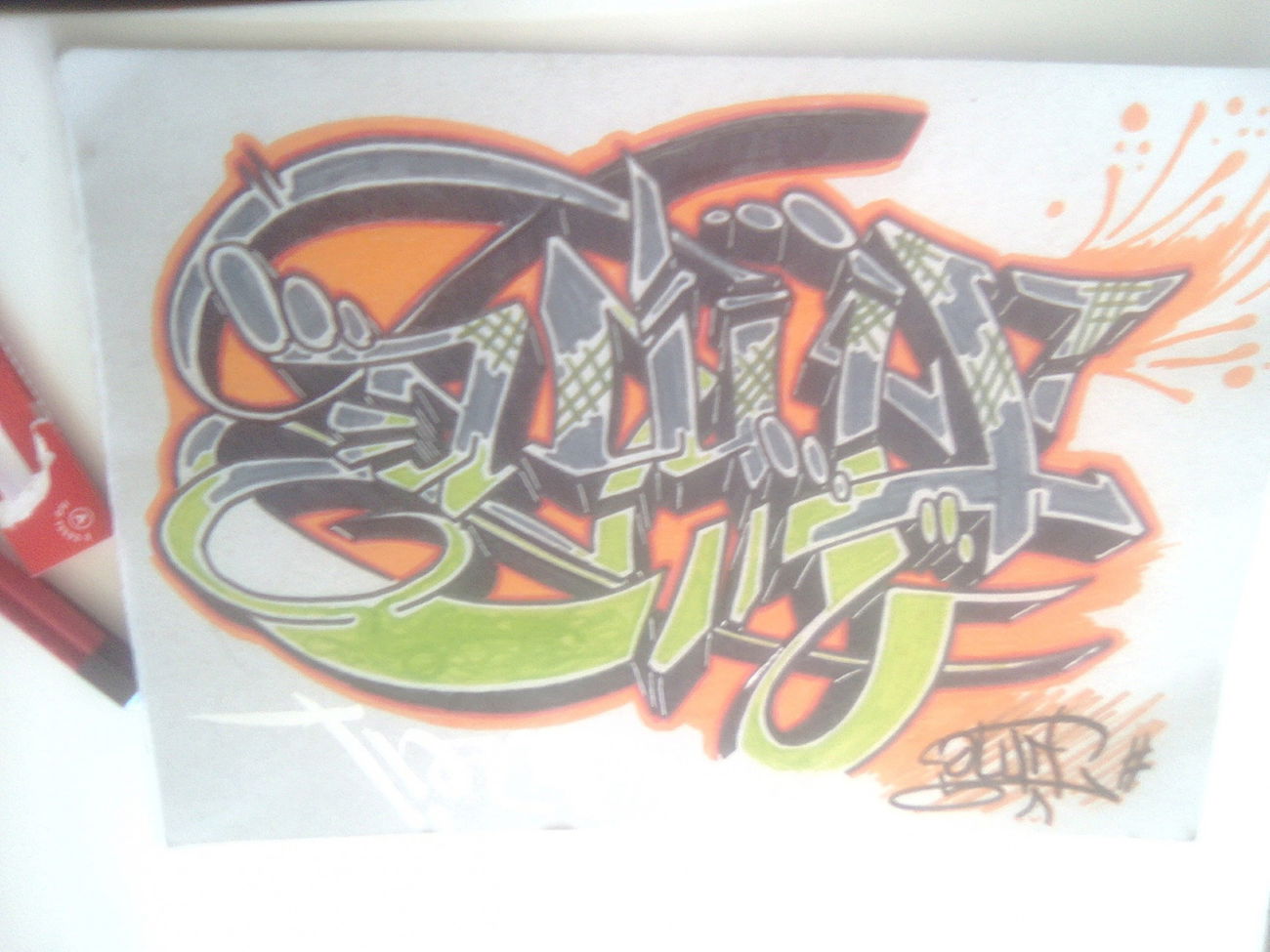 Graffiti Sketch - Photo by Marzimotto - Graffiti (2017)