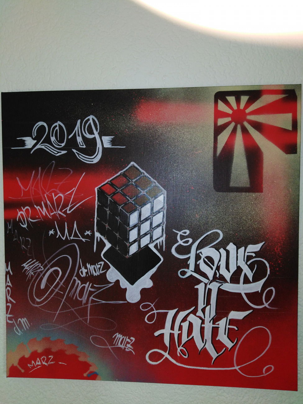 Graffiti Artwork - Photo by Marzimotto