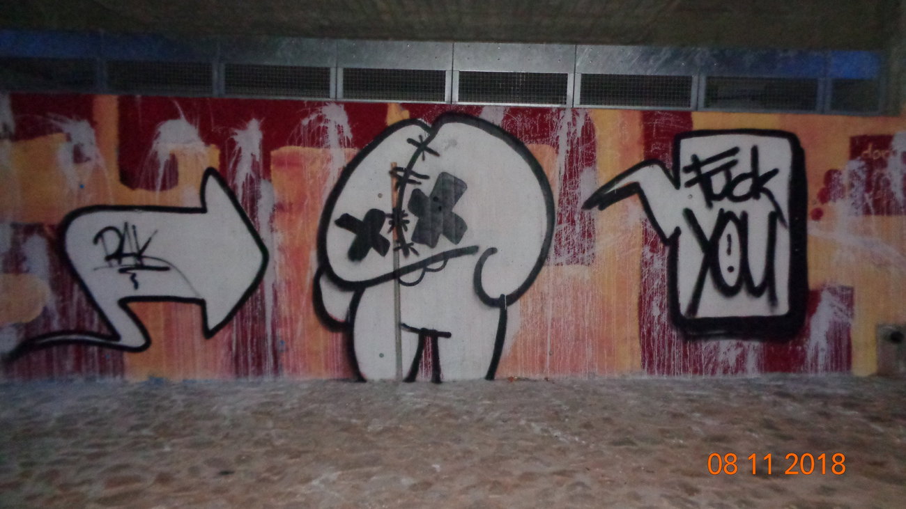 Graffiti Wall - Photo by Marzimotto - Bombing, Grafitti (2018)