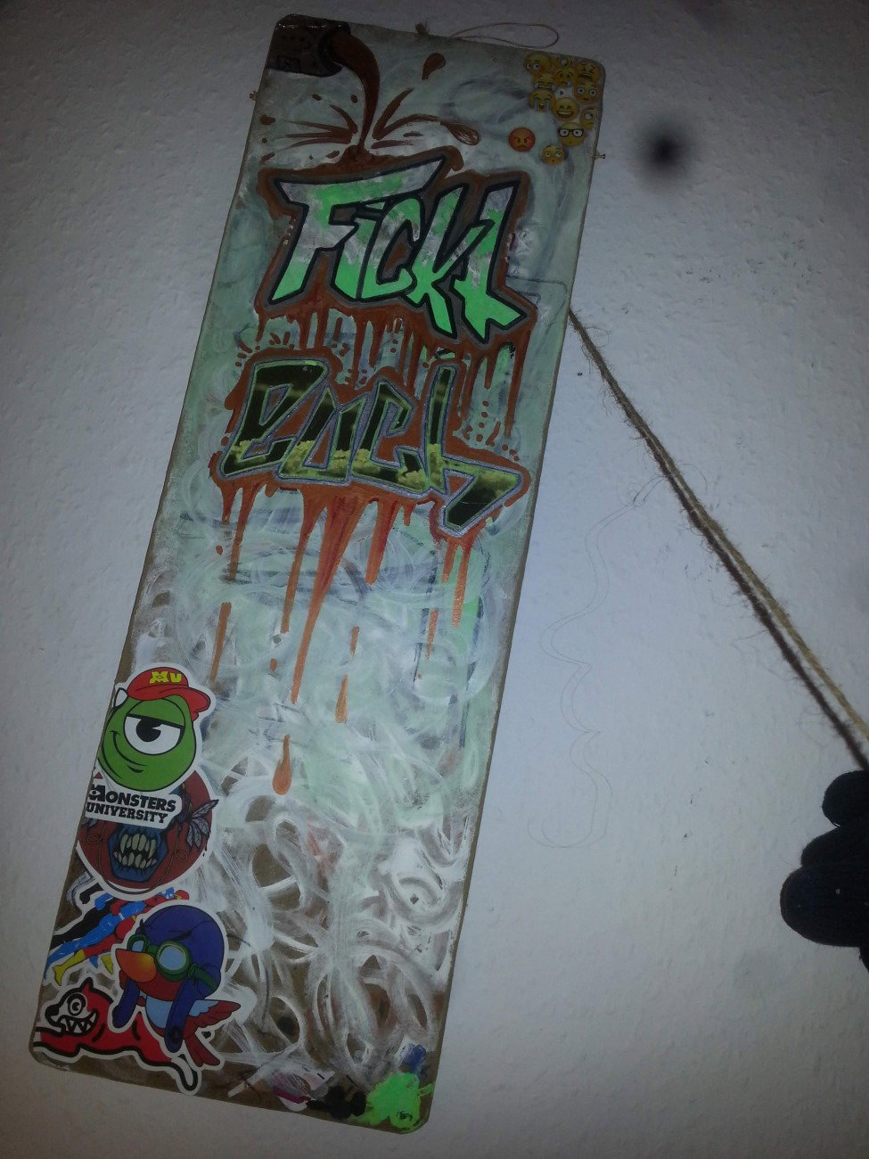 Graffiti Wall - Photo by Marzimotto - Paint (2017)