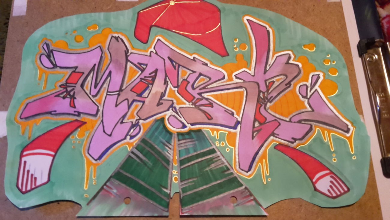 Graffiti Sketch - Photo by Marzimotto - Graffiti (2018)