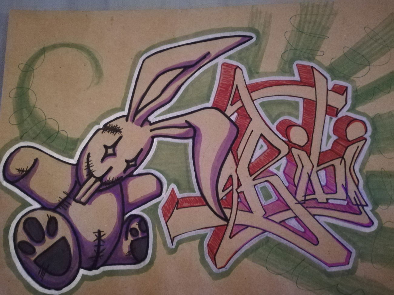 Graffiti Sketch - Photo by Marzimotto - Graffiti (2018)