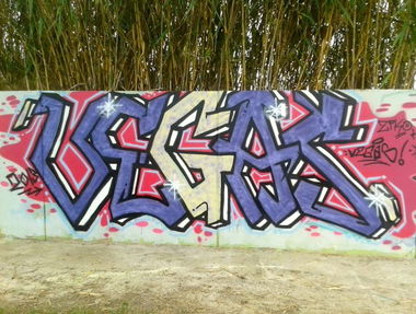 Graffiti Wall in Barcelona - Photo by MatVegas - VEGAS (2013)