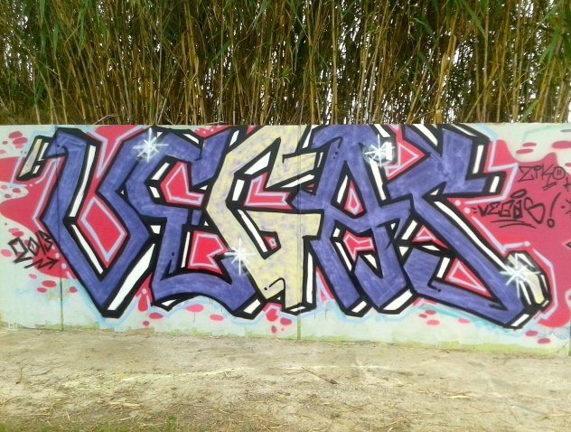 Graffiti Wall in Barcelona - Photo by MatVegas - VEGAS (2013)