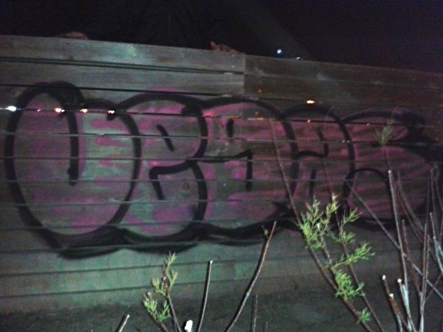 Graffiti Bombing - Photo by MatVegas - Vegas