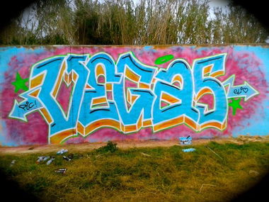 Graffiti Wall - Photo by MatVegas - VEGAS (2014)