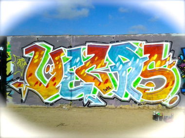 Graffiti Wall - Photo by MatVegas (2014)