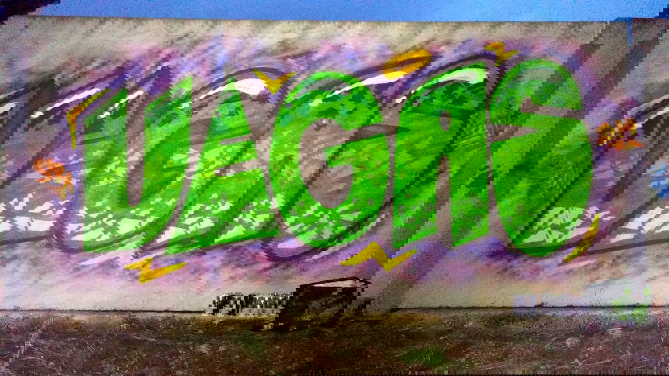 Graffiti Wall - Photo by MatVegas - vegas