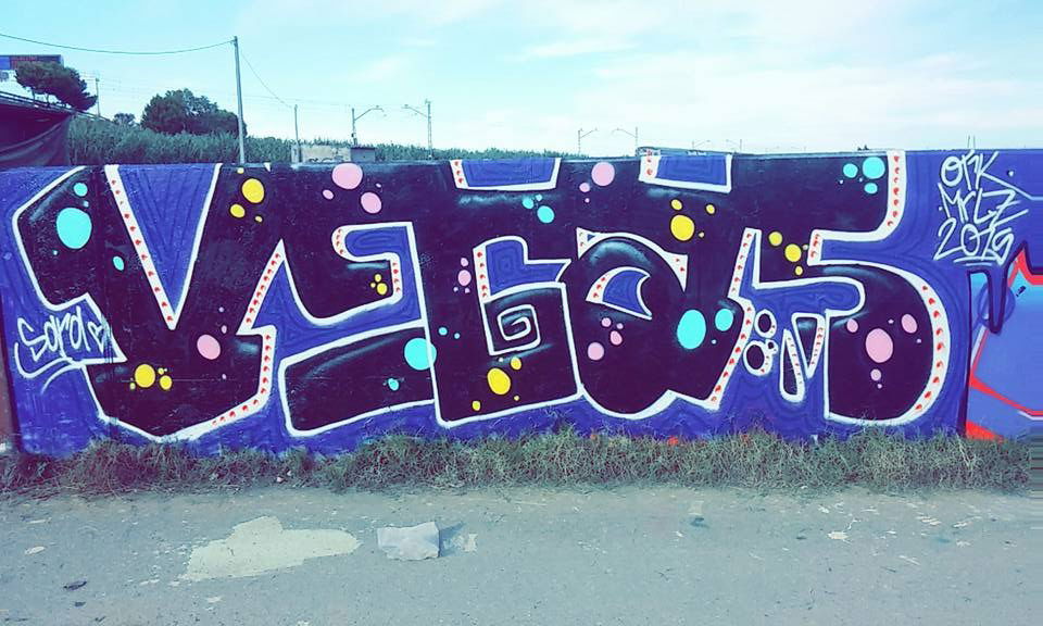 Graffiti Wall in Barcelona - Photo by MatVegas (2015)