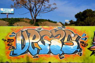 Graffiti Wall in Barcelona - Photo by MatVegas - VEGAS (2015)