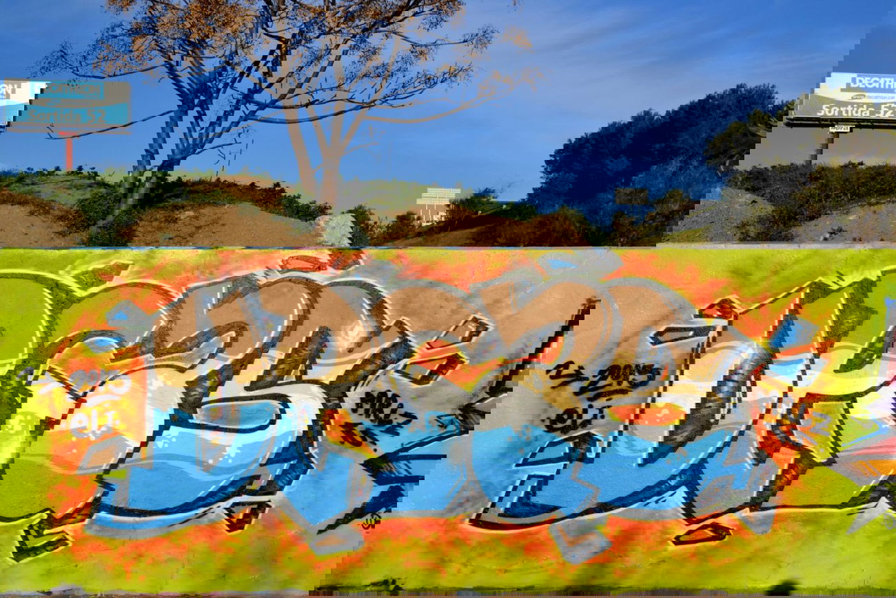 Graffiti Wall in Barcelona - Photo by MatVegas - VEGAS (2015)