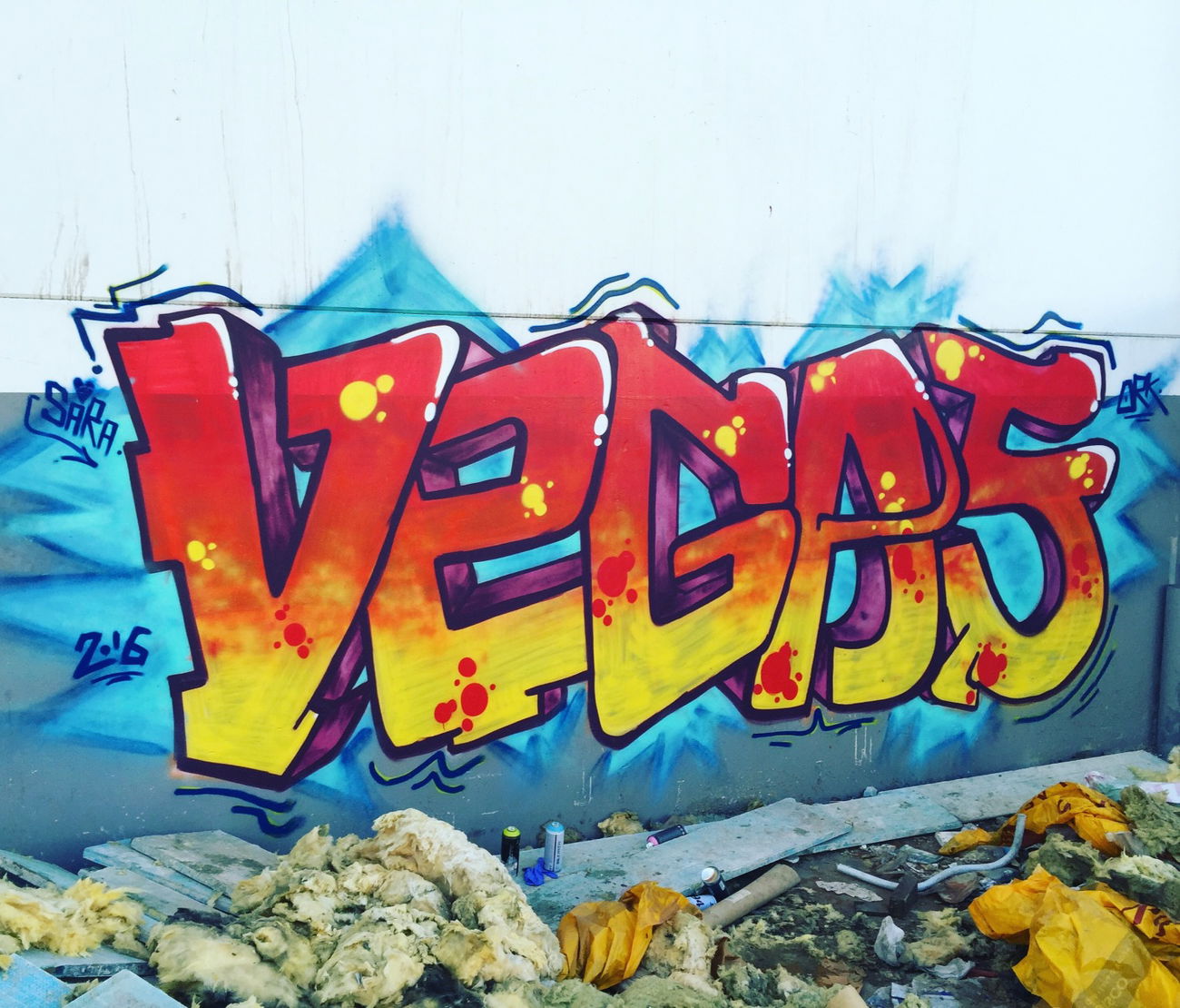 Graffiti Wall - Photo by MatVegas (2016)