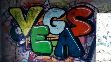 Graffiti Wall - Photo by MatVegas