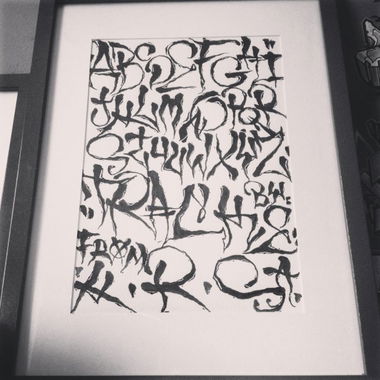 Graffiti Sketch - Photo by Matracke - abecedaire, track, matracke (2014)