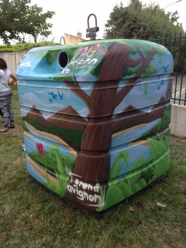 Graffiti Street Art - Photo by Matracke - conteneuraverre, conteneur, graffiti (2013)