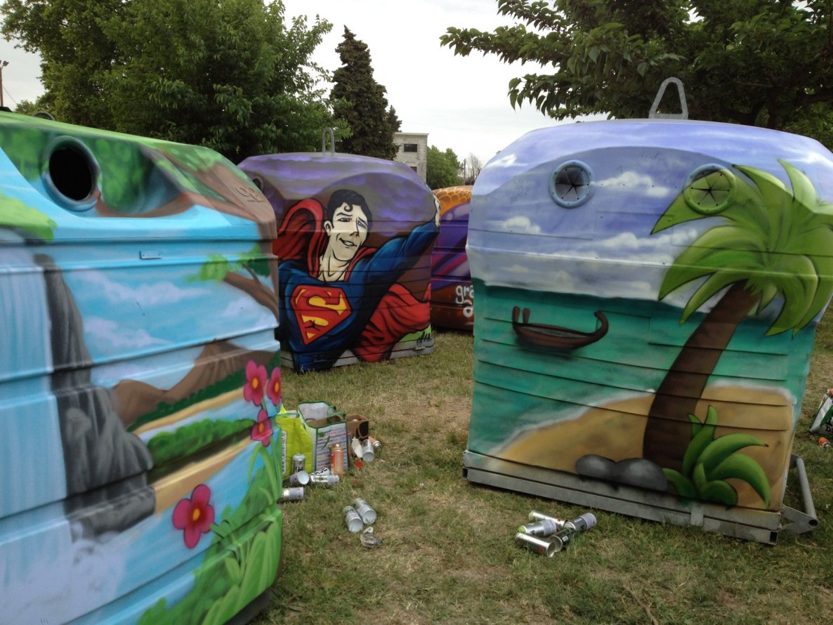 Graffiti Street Art - Photo by Matracke - conteneuraverre, conteneur, graffiti (2013)