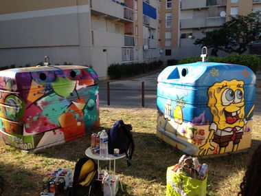 Graffiti Street Art - Photo by Matracke - conteneuraverre, conteneur, graffiti (2013)