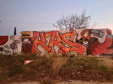 Graffiti Wall - Photo by Matracke - krs, graffiti, tag (2015)