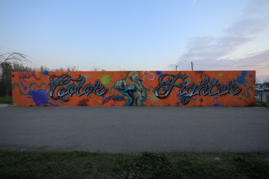 Graffiti Wall - Photo by Matracke - colorfighter, graffiti, tag (2014)