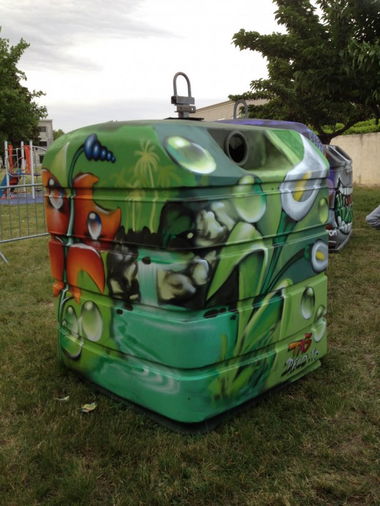 Graffiti Street Art - Photo by Matracke - conteneuraverre, conteneur, graffiti (2013)