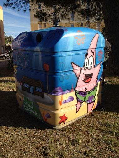 Graffiti Street Art - Photo by Matracke - conteneuraverre, conteneur, graffiti (2013)