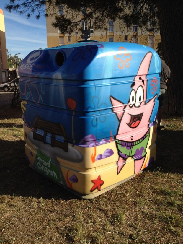 Graffiti Street Art - Photo by Matracke - conteneuraverre, conteneur, graffiti (2013)