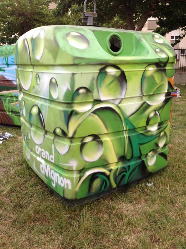 Graffiti Street Art - Photo by Matracke - conteneuraverre, conteneur, graffiti (2013)