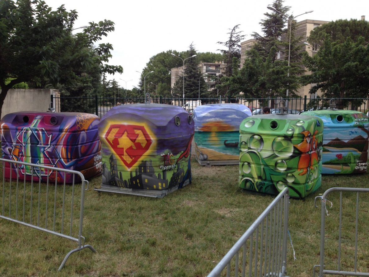 Graffiti Street Art - Photo by Matracke - conteneuraverre, conteneur, graffiti (2013)