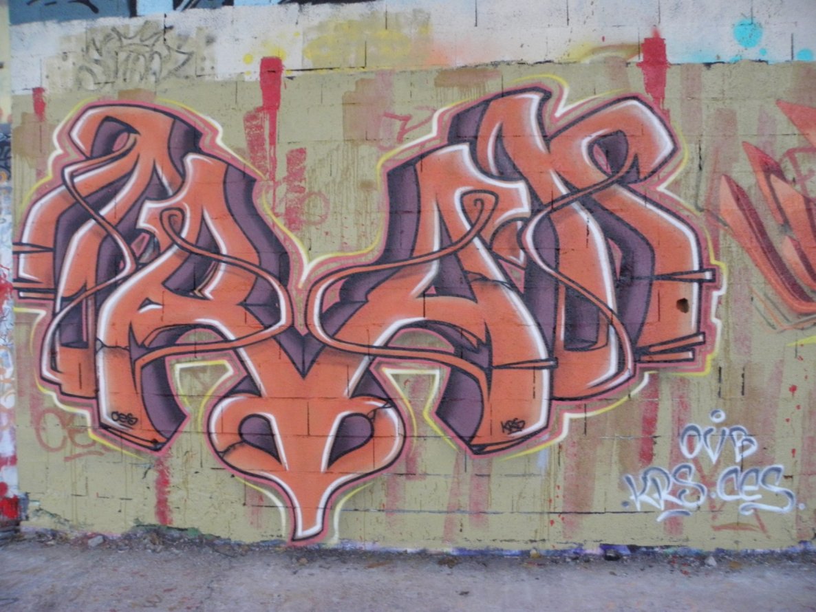 Graffiti Wall - Photo by Matracke (2015)