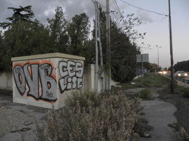 Graffiti Bombing - Photo by Matracke (2014)