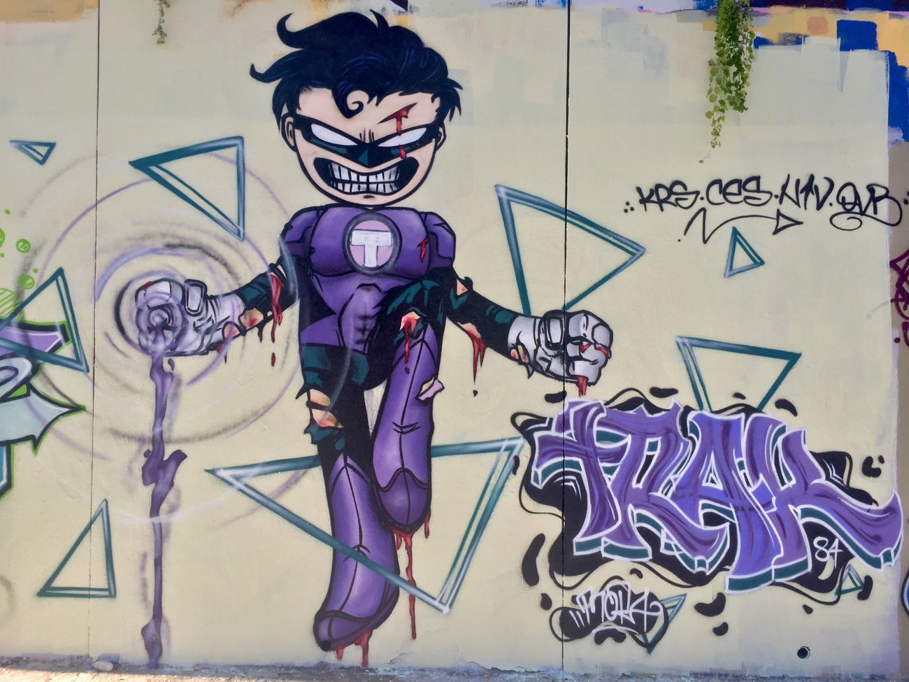 Graffiti Wall - Photo by Matracke - graffiti, colorfighter, track (2015)