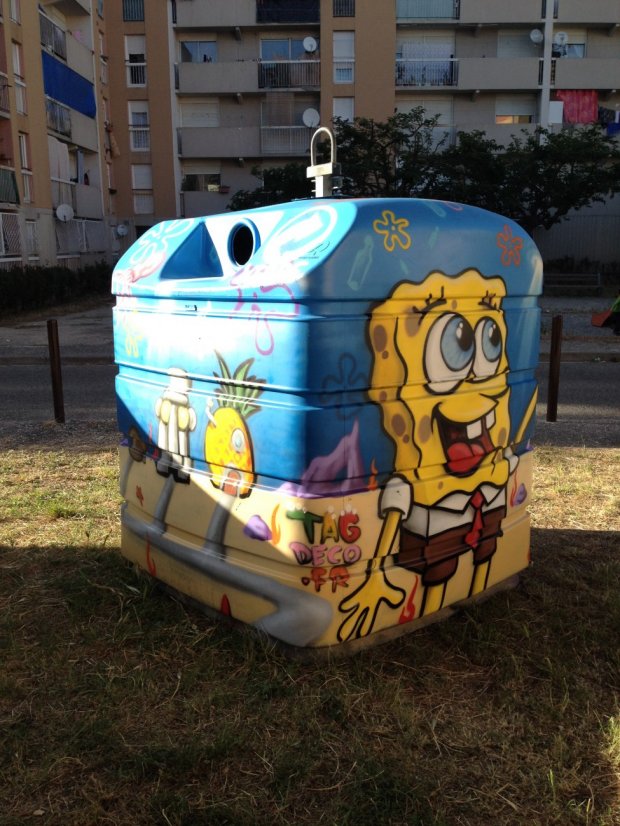 Graffiti Street Art - Photo by Matracke - conteneuraverre, conteneur, graffiti (2013)