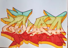 Graffiti Sketch - Photo by Maunnztiger (2025)