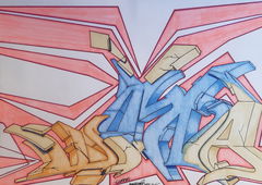 Graffiti Sketch - Photo by Maunnztiger (2025)