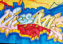 Graffiti Sketch - Photo by Maunnztiger (2025)