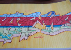 Graffiti Sketch - Photo by Maunnztiger (2025)