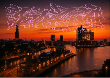 Graffiti Sketch in Drehort - Photo by Maunnztiger