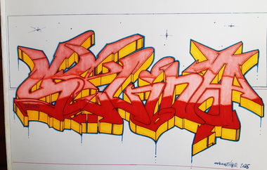 Graffiti Sketch - Photo by Maunnztiger (2025)