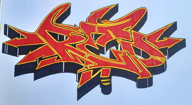 Graffiti Sketch - Photo by Maunnztiger (2025)