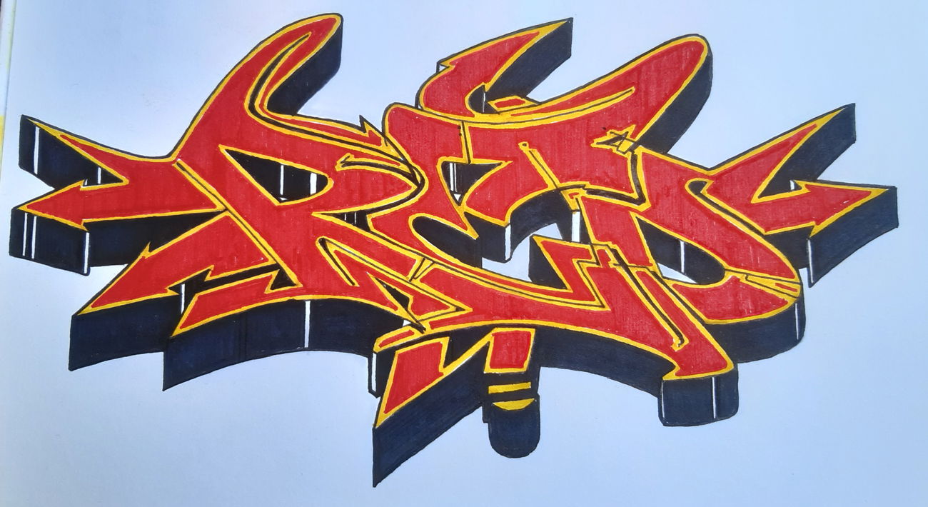 Graffiti Sketch - Photo by Maunnztiger (2025)